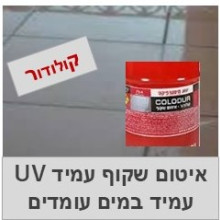 קולודור איטום שקוף עמיד UV 